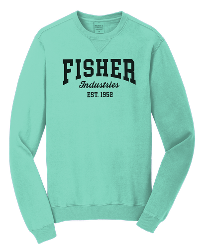 UNISEX Port & Co Pigment-Dyed Crewneck Sweatshirt - PC098 est image thumbnail