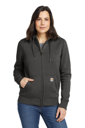 Image of LADIES Carhartt Clarksburg Full Zip Hoodie - CT102788