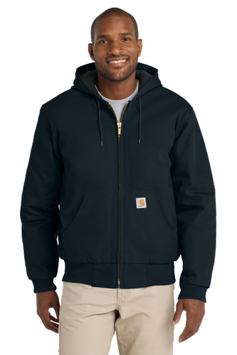 MEN'S Carhartt Quilted-Flannel-Lined Duck Active Jac - CT106677 image thumbnail