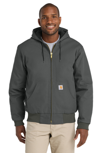 MEN'S Carhartt Quilted-Flannel-Lined Duck Active Jac - CT106677 image thumbnail