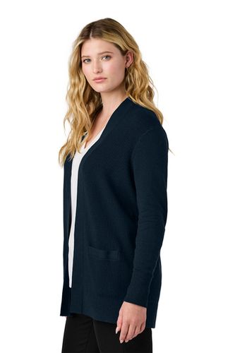 LADIES Port Authority Easy Care Cardigan Sweater - LSW2890 image thumbnail