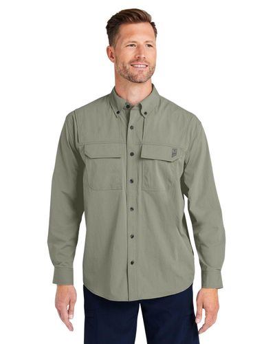 MEN'S HUK Creekbed Long Sleeve Shirt - H150184 image thumbnail