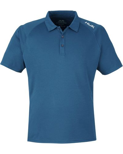 MEN'S HUK Lopro Solid Performance Polo - H12L005 image thumbnail