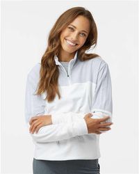 Image of LADIES Adidas Fleece 1/4 Zip - A601