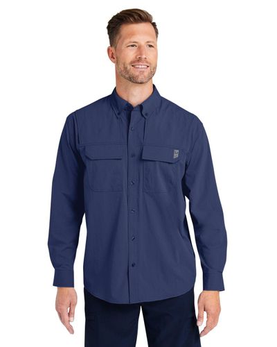 MEN'S HUK Creekbed Long Sleeve Shirt - H150184 image thumbnail