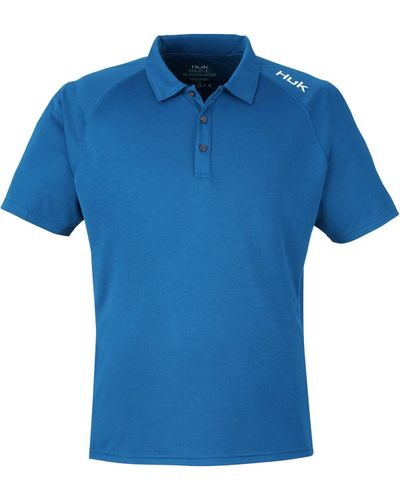MEN'S HUK Lopro Solid Performance Polo - H12L005 image thumbnail
