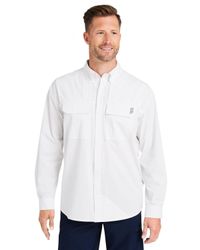 Image of MEN'S HUK Creekbed Long Sleeve Shirt - H150184