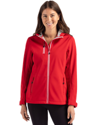 Image of LADIES Clique Telemark Eco Stretch Softshell Hooded Jacket - LQO00061