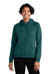 Image of LADIES Allmade Organic CVC Fleece Full Zip Hoodie - AL5003