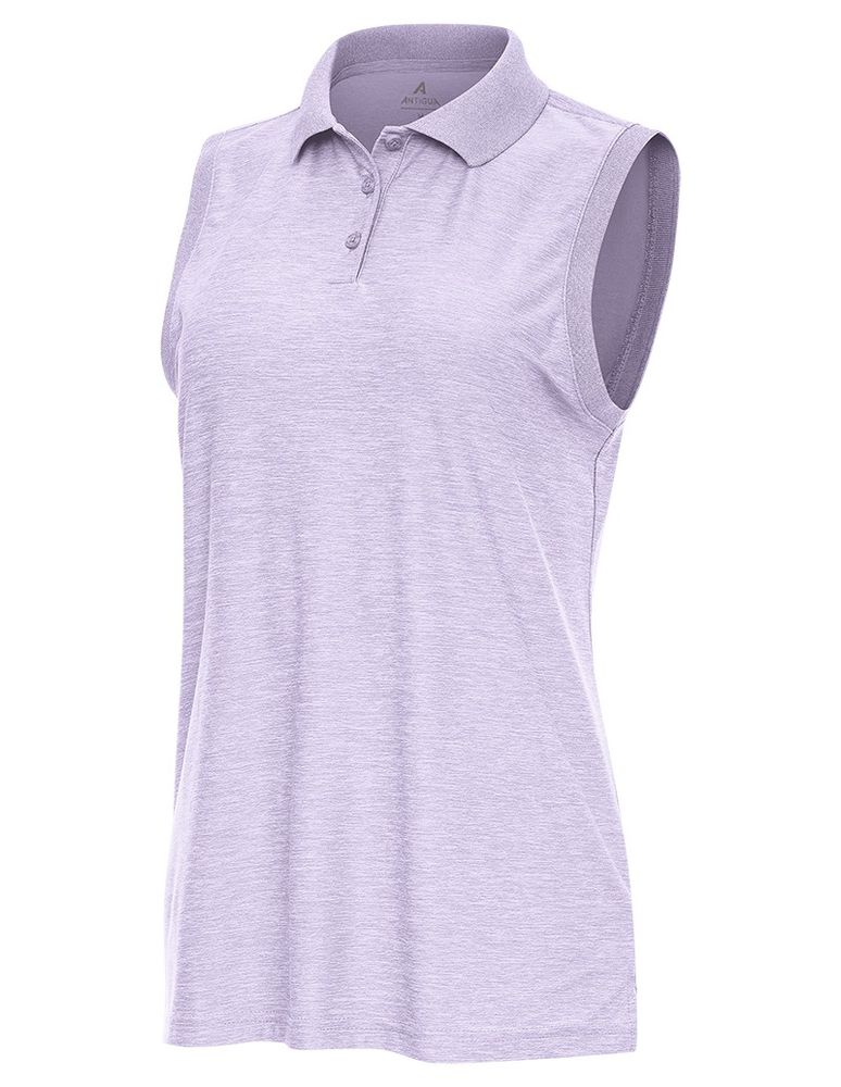 LADIES Antigua Recap Sleeveless Polo - 105350 primary image