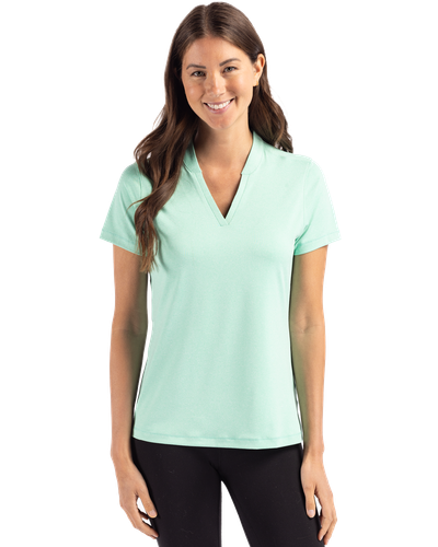 LADIES Cutter & Buck Forge Heathered Stretch Blade Top - LCK00153 image thumbnail