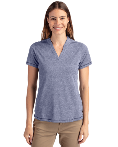 LADIES Cutter & Buck Forge Heathered Stretch Blade Top - LCK00153 image thumbnail