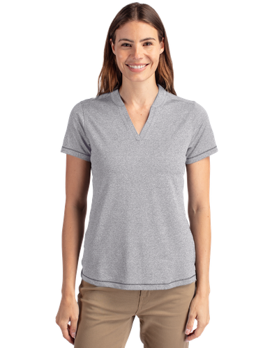 LADIES Cutter & Buck Forge Heathered Stretch Blade Top - LCK00153 image thumbnail