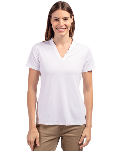 LADIES Cutter & Buck Forge Heathered Stretch Blade Top - LCK00153 image thumbnail