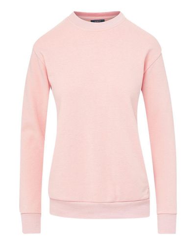 LADIES MV Sport Raelynn Cloud Fleece Crewneck Sweatshirt - W23140_front image thumbnail