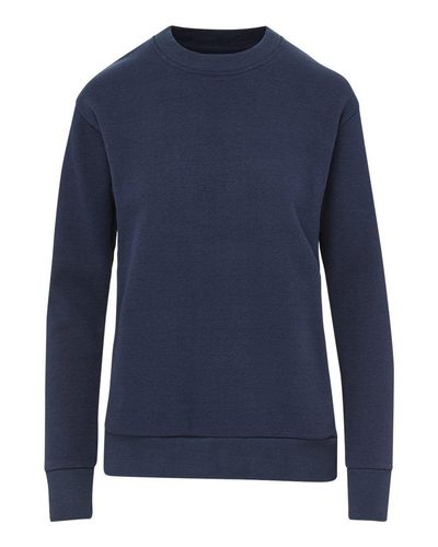 LADIES MV Sport Raelynn Cloud Fleece Crewneck Sweatshirt - W23140_front image thumbnail