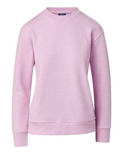 LADIES MV Sport Raelynn Cloud Fleece Crewneck Sweatshirt - W23140_front image thumbnail