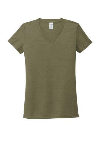 LADIES Allmade Tri-Blend V-Neck Tee - AL2018_front image thumbnail