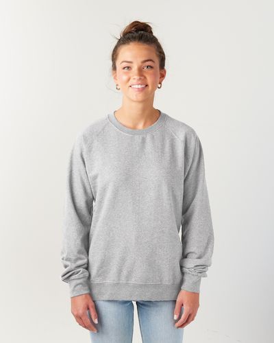 LADIES Enza Midweight PFC Crew - EZ325_front image thumbnail