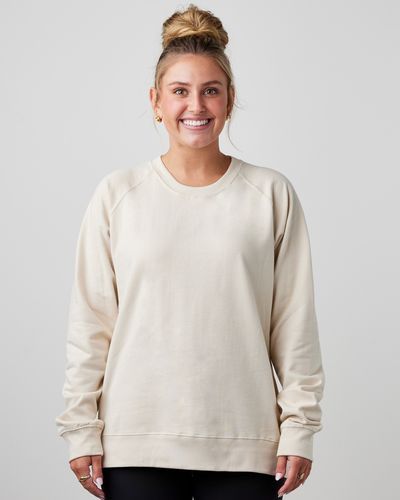 LADIES Enza Midweight PFC Crew - EZ325_front image thumbnail