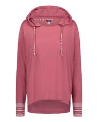 Image of LADIES MV Sport Heathered Jersey Hooded Tunic - W19439_front