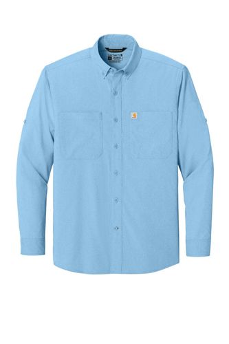 MEN'S Carhartt Force Sun Defender Long Sleeve Button Up - CT107106 image thumbnail