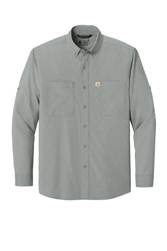MEN'S Carhartt Force Sun Defender Long Sleeve Button Up - CT107106 image thumbnail