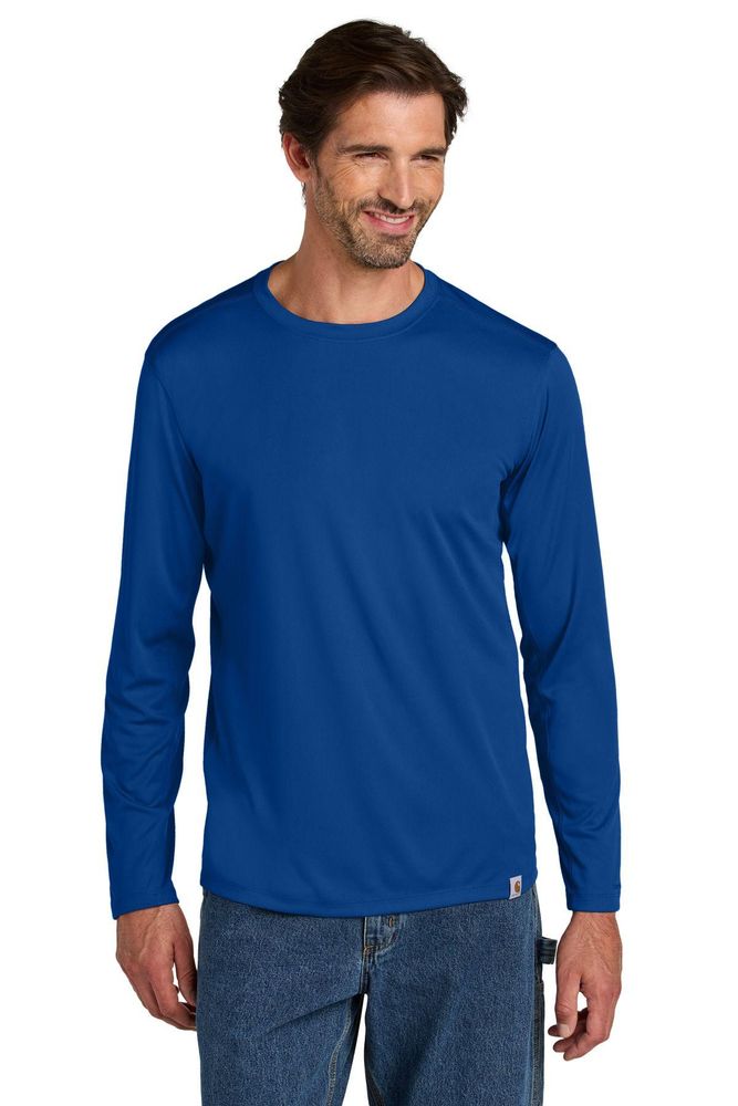 MEN'S Carhartt Force Sun Defender Long Sleeve Tee - CT106972 primary image
