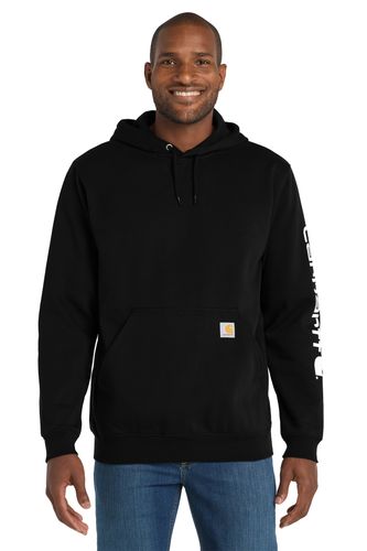 MEN'S Carhartt Midweight Logo Hoodie - CTK288 image thumbnail