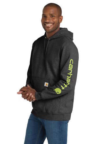 MEN'S Carhartt Midweight Logo Hoodie - CTK288 image thumbnail