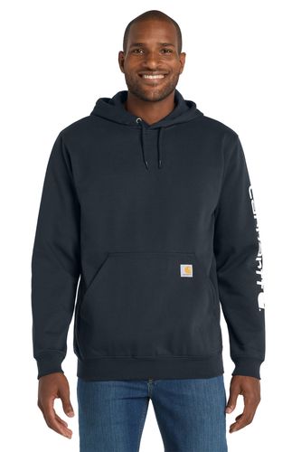 MEN'S Carhartt Midweight Logo Hoodie - CTK288 image thumbnail