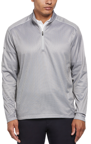 MEN'S Callaway Houndstooth 1/4 Zip - CGM768 image thumbnail