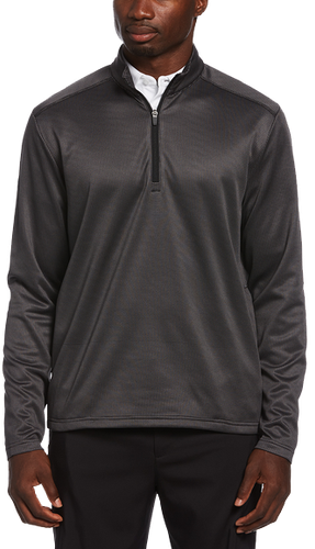 MEN'S Callaway Houndstooth 1/4 Zip - CGM768 image thumbnail