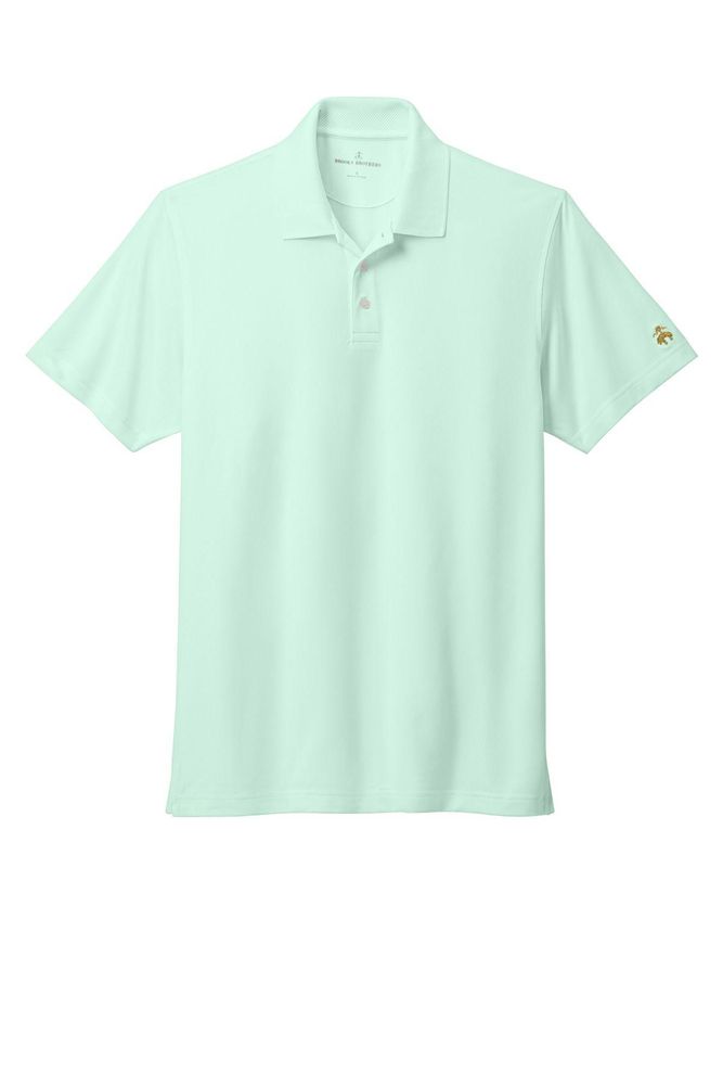 MEN'S Brooks Brothers Mesh Pique Performance Polo - BB18220 primary image