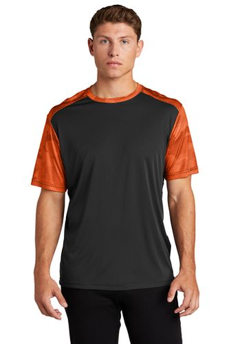 MEN'S Sport-Tek CamoHex Colorblock Tee - ST371 front image thumbnail
