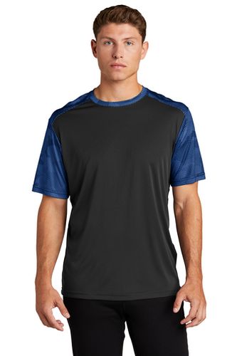 MEN'S Sport-Tek CamoHex Colorblock Tee - ST371 front image thumbnail