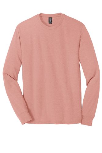 UNISEX District Made Perfect Tri Long Sleeve Tee - DM132 front image thumbnail
