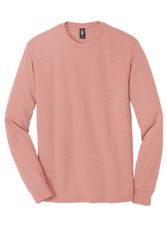 Image of UNISEX District Made Perfect Tri Long Sleeve Tee - DM132 front