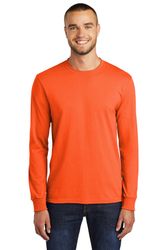 Image of MEN'S BIG & TALL Port & Co Long Sleeve Core Blend Tee - PC55LST