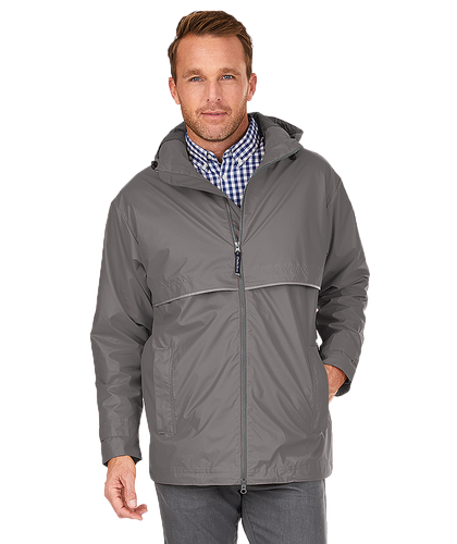 MEN'S Charles River New Englander Rain Jacket - 9199 image thumbnail