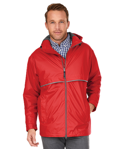 MEN'S Charles River New Englander Rain Jacket - 9199 image thumbnail