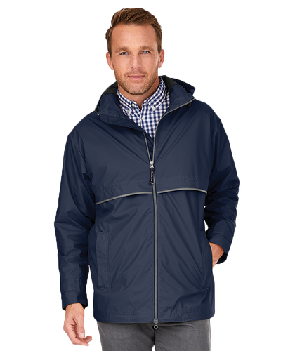 MEN'S Charles River New Englander Rain Jacket - 9199 image thumbnail