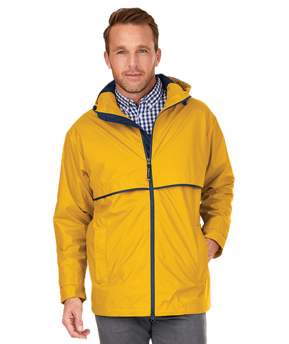 MEN'S Charles River New Englander Rain Jacket - 9199 image thumbnail