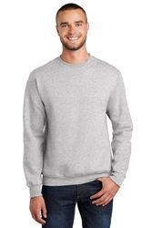 Image of MEN'S BIG & TALL Port & Co Essential Fleece Crewneck Sweatshirt - PC90T Front