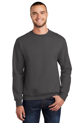MEN'S BIG & TALL Port & Co Essential Fleece Crewneck Sweatshirt - PC90T Front image thumbnail