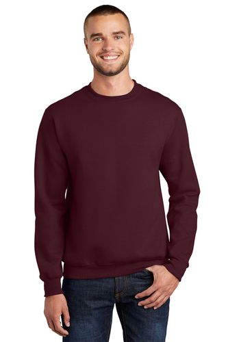 MEN'S BIG & TALL Port & Co Essential Fleece Crewneck Sweatshirt - PC90T Front image thumbnail