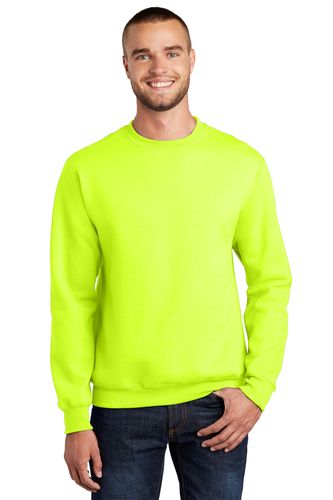 MEN'S BIG & TALL Port & Co Essential Fleece Crewneck Sweatshirt - PC90T Front image thumbnail
