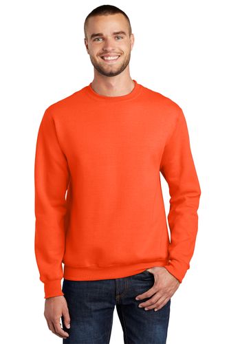 MEN'S BIG & TALL Port & Co Essential Fleece Crewneck Sweatshirt - PC90T Front image thumbnail