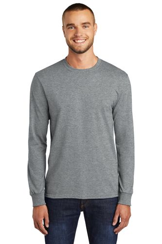 MEN'S BIG & TALL Port & Co Long Sleeve Core Blend Tee - PC55LST Front image thumbnail