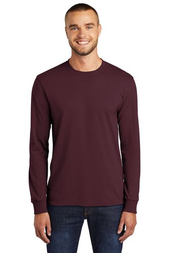 MEN'S BIG & TALL Port & Co Long Sleeve Core Blend Tee - PC55LST Front image thumbnail